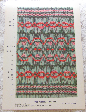 Grace Knott The Wheel Smocking Plate 1008